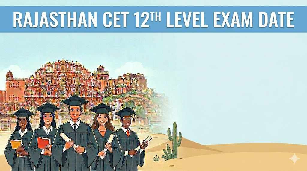 Rajasthan CET 12th Level Exam Date 2026